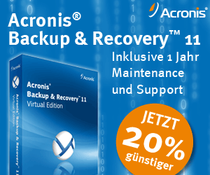 Acronis® Deduplizierung